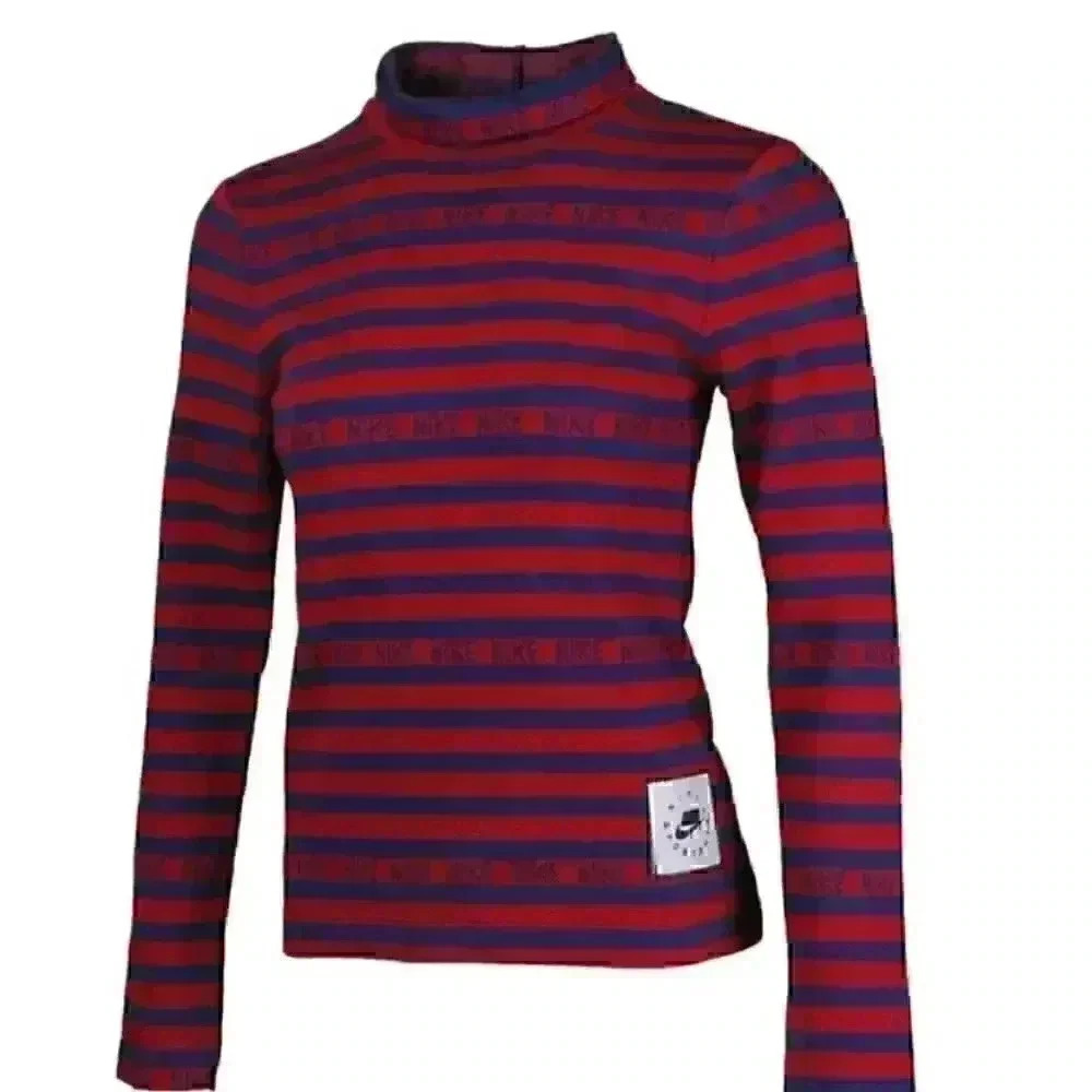 Womens nike sportsware block logo rare sweater size small